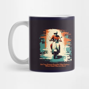 Vintage retro scooter Mug